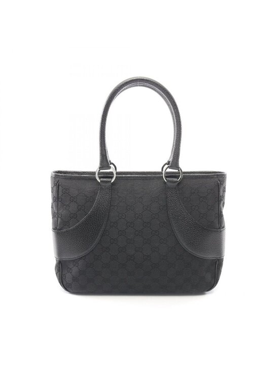 Gucci Handbags - Gucci Handbag GG Canvas Black Tote